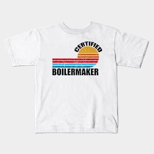 boilermaker vintage retro job Kids T-Shirt